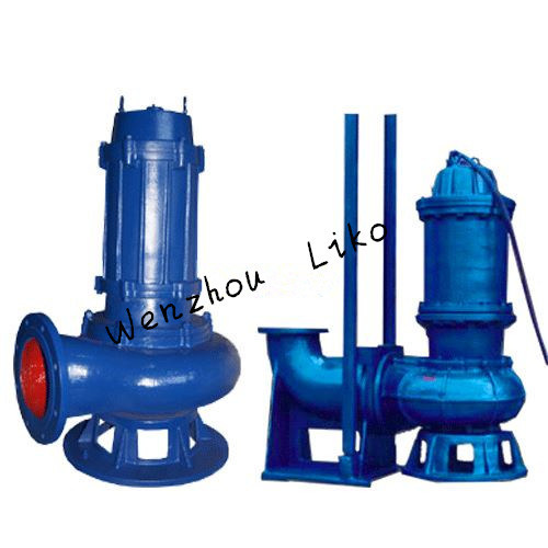 Heavy Duty Industrial Inline Sewage Pump Non-Clog Sewage Submersible Pump