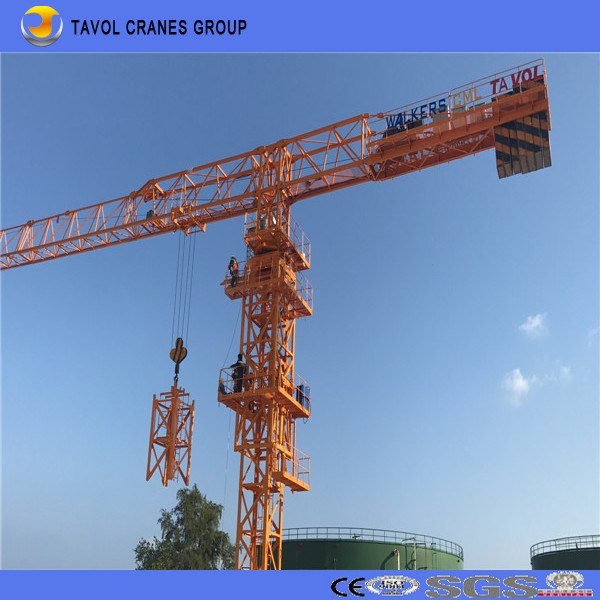 5610 Flat Top Tower Crane 6ton Crane Towers Construction Equipment