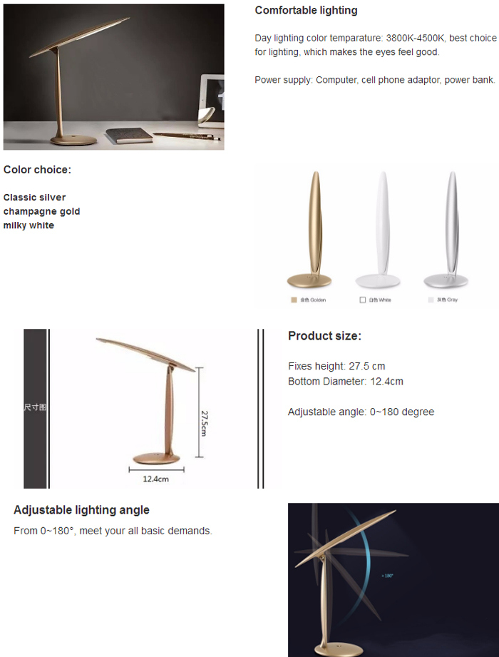 Modern Foldable LED Desk Lamp