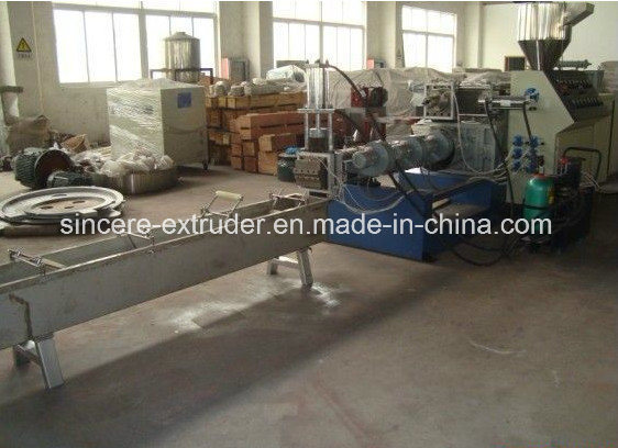 PP PE Soft Film Plastic Recycling Pelletizing Machine with Agglomerator