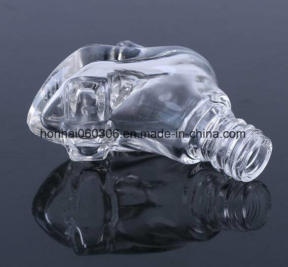 Clear Glass Nail Polish Oil Bottle