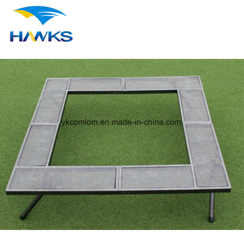 CL2A-AT06 Comlom Folding Camping Barbecue Table Square Stove Table