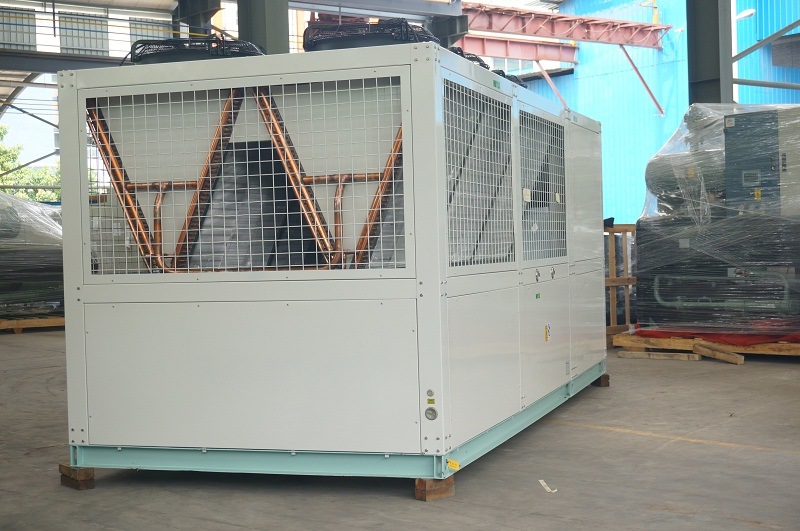 Screw Industrial Air to Water Air Cooled Water Chiller