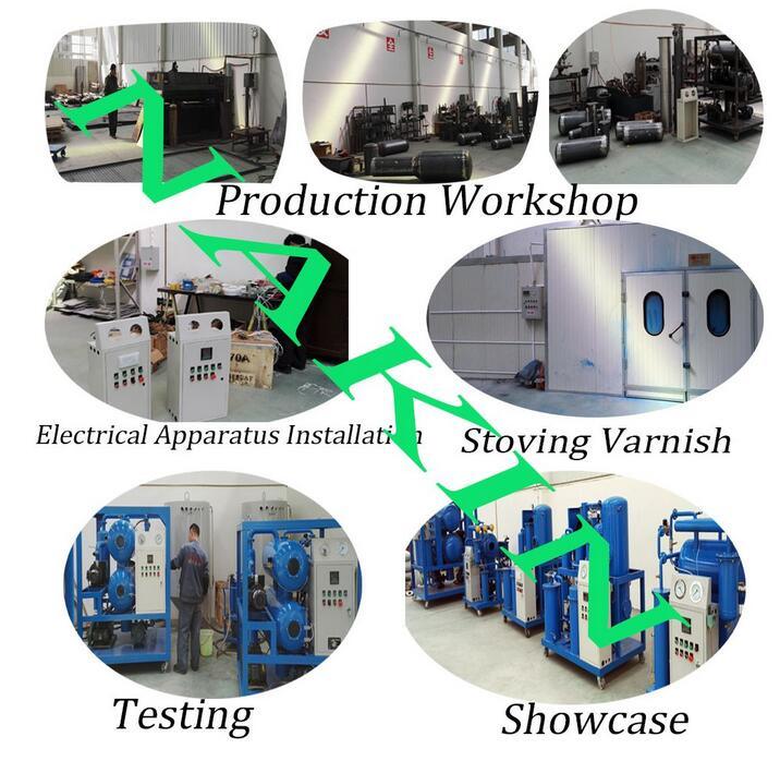 Import Parts on-Line Transformer Oil Purification