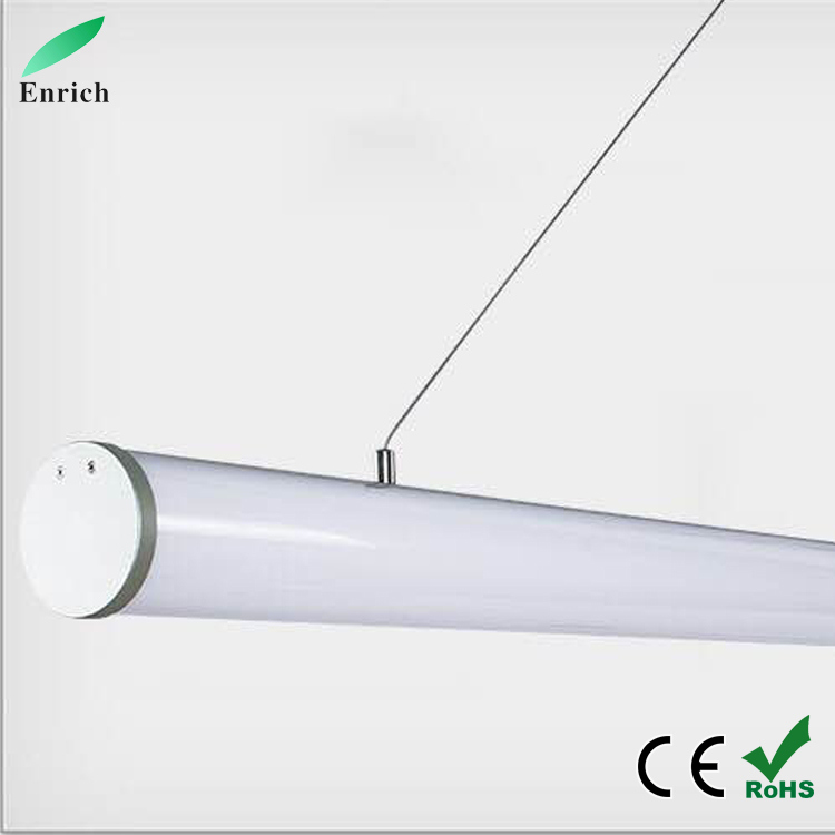 Round Tube LED Linear Light, LED Pendant Light for Office