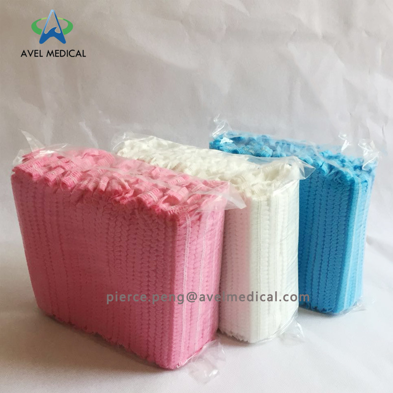 China Factory Nonwoven Clip Cap, Mob Cap, Mop Cap, Disposable Cap, Doctor Cap, Surgical Cap, Bouffant Cap, , Polypropylene Cap, Nurse Cap