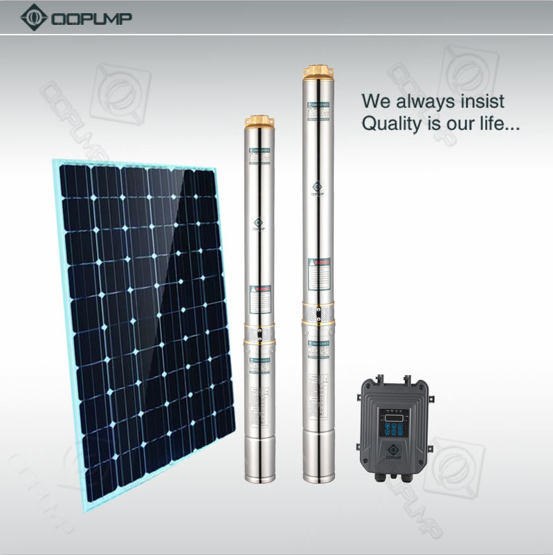 4SD AC/DC Solar Submersible Pump Solar Water Pump