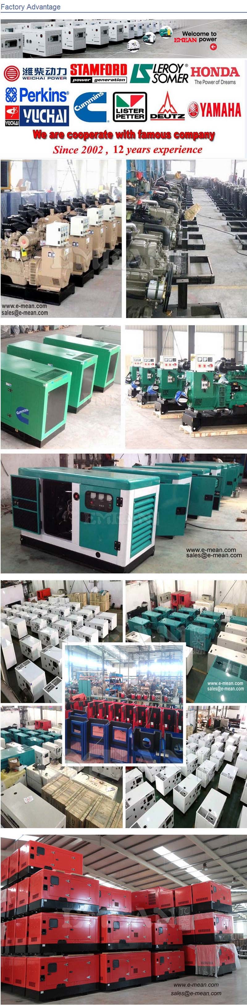 220kw Weifang Open Industrial Power Generator Electric Diesel Generator