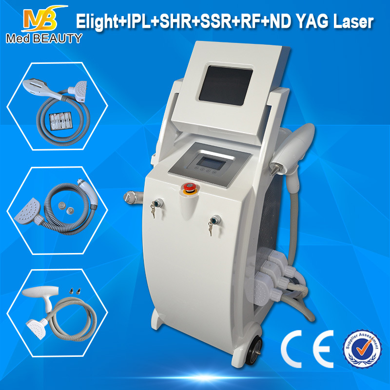 Factory Price Elight YAG Laser 3 in 1 Tattoo Laser Hair Removal Machine