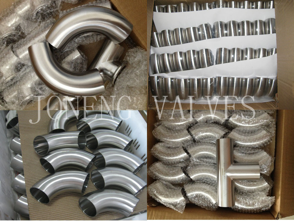 China Stainless Steel Sanitary Hygienic Low Sulfur Bend Elbow Tube Pipe Fitting (JN-FT5001)