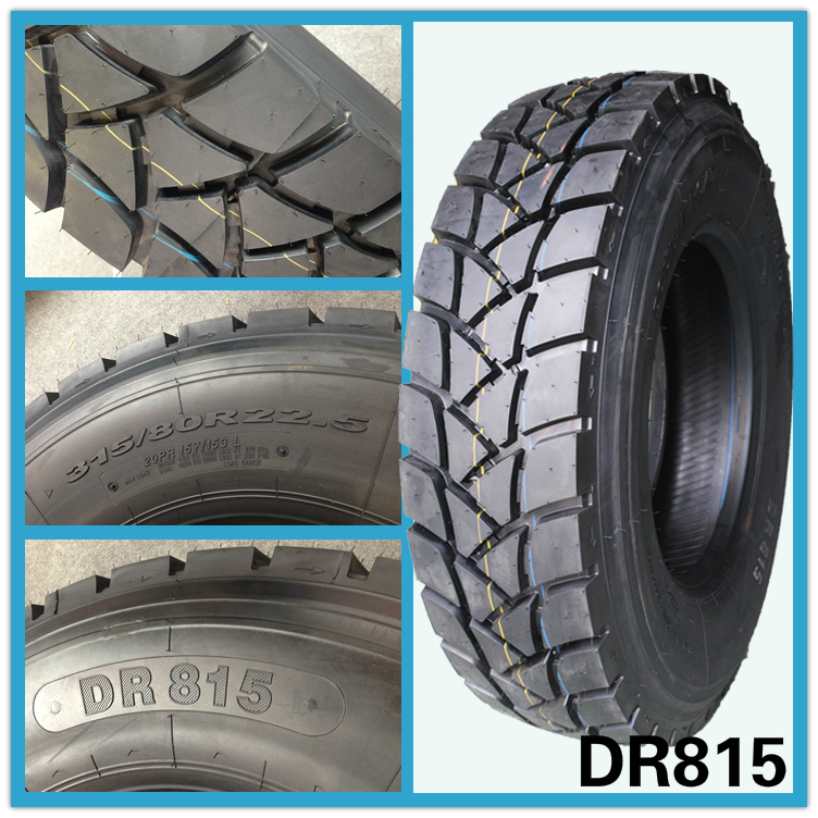 Wholesale Double Road Tyres 12r22.5 Radial Truck Tyre TBR Tyres Golf Cart Tires 13r22.5 Dr825