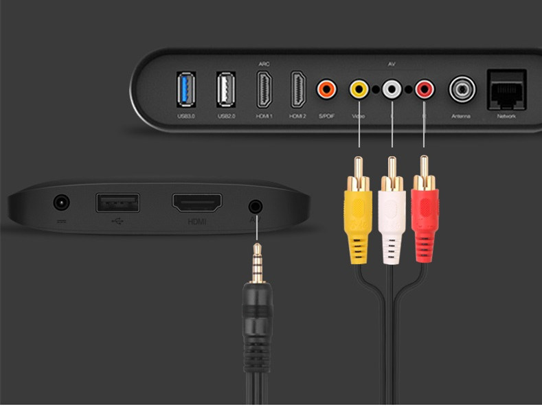 New Design VGA to 6 RCA Male to Male AV Cable