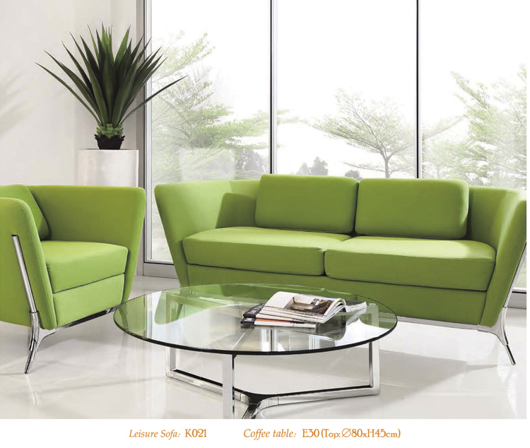 Office Combination Fabric Sofa with Comfortable Cushion