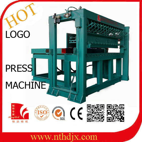 Vacuum Extruder Solid Logo Brick Stamping Machine