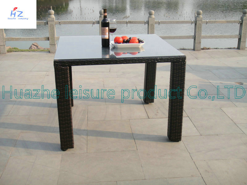 Outdoor Patio Plastic Rattan Furniture Garden Set