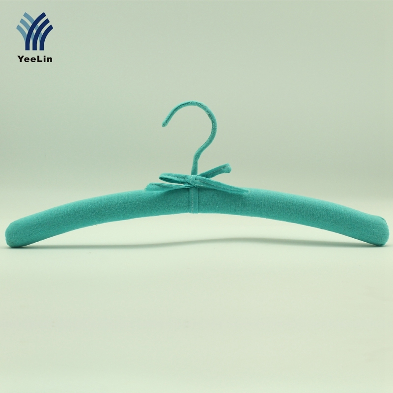 Satin Padded Display Clothes Hanger (YLFBCV012)