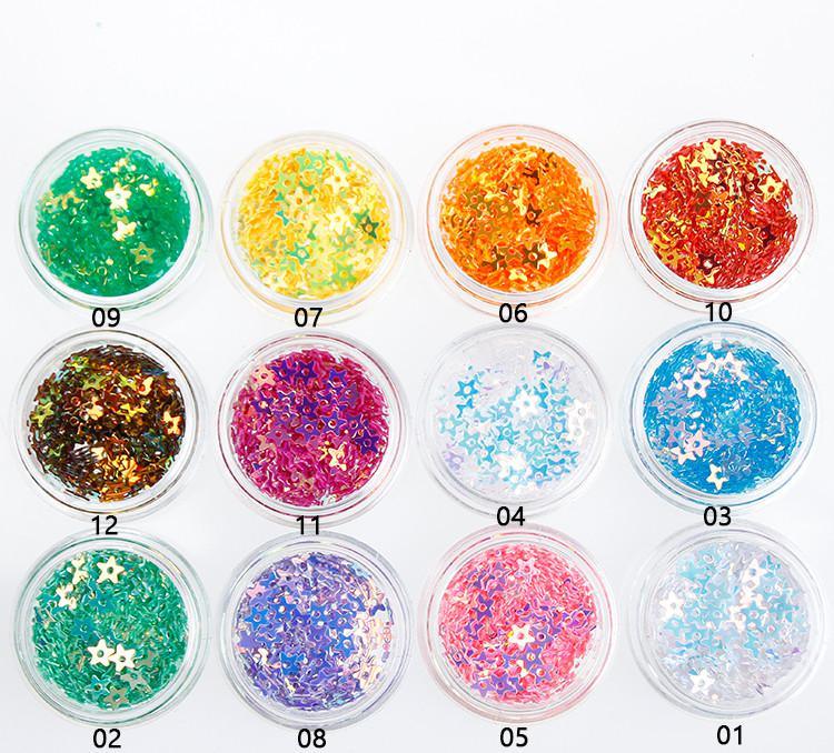 Manufacturer Nail Glitter Pigment Powder Nails Powder