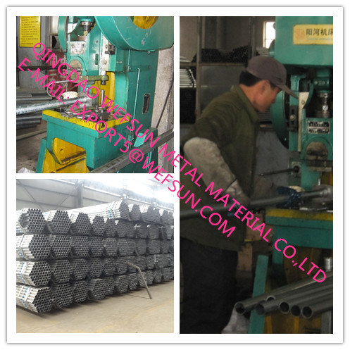 Round Galvanized Pipe