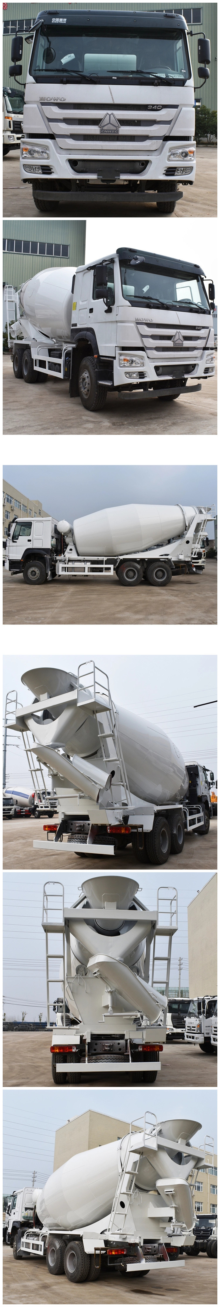 China Manufacturer Supply Concrete Mixer Truck Sinotruk HOWO 6X4 10cbm Concrete Mixer Truck on Sales