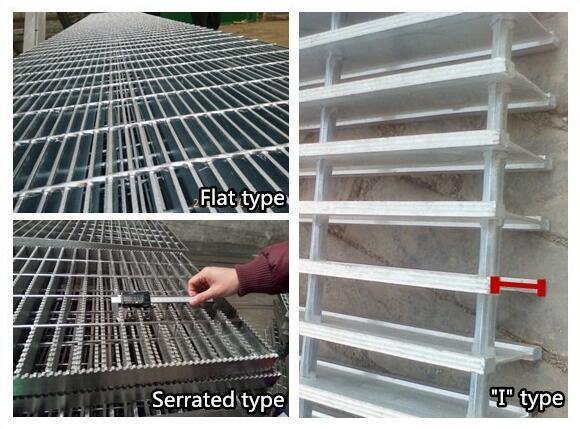 Galvanized Plain or Serrated Steel Grating/Bar Grating