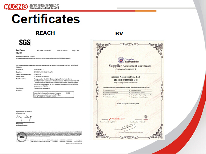 Oil Resistant High Elastic Fitting Gasket Seal