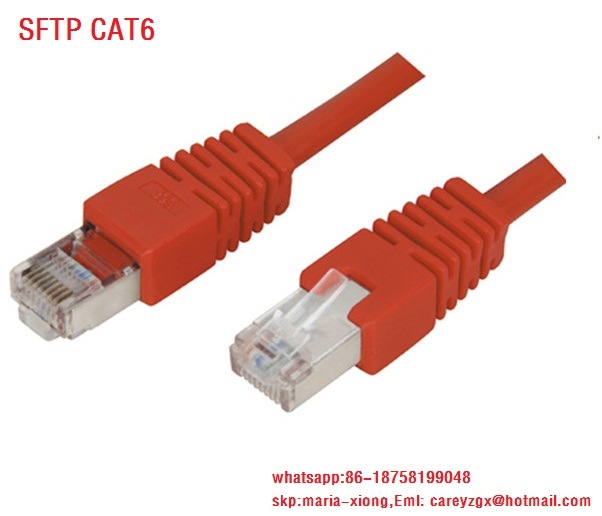 connector Cable SFTP CAT6A /Cat7 Network Patch Cord Jumper Cable