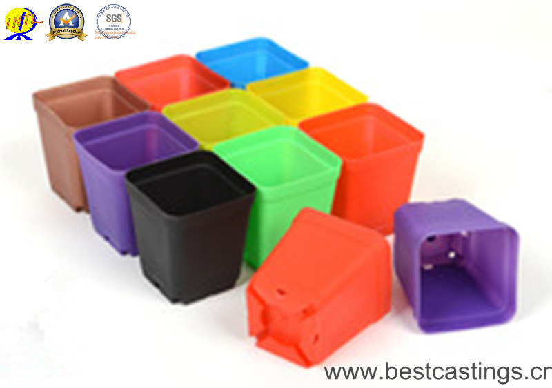 Hot Selling Colorful Plastic Flower Pot for Home Decoration