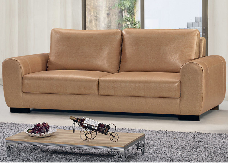 Best Quality Hotel Lobby Leather Sofa Furniture (A07)