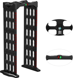 Portable Fold Walk Through Metal Detector for Security Check