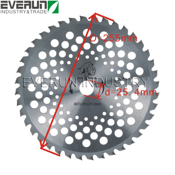 40T Brush Cutter TCT Carbide Disc Saw Blade