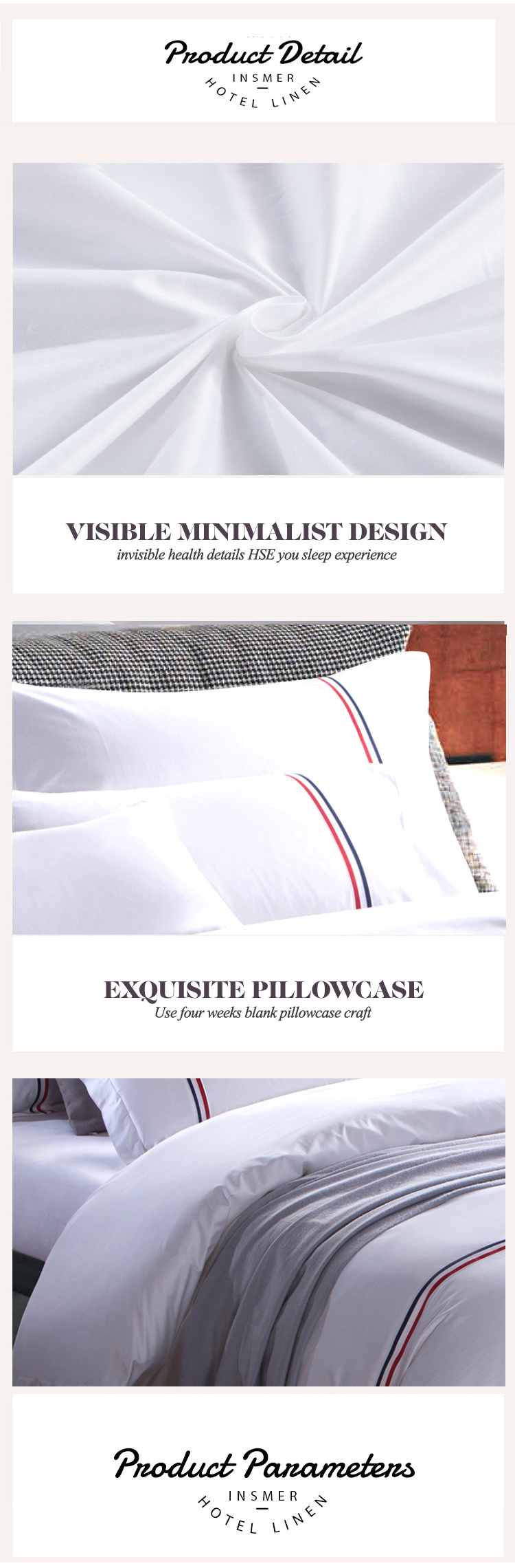 Wholesale Hotel Linens High Quality Cotton Soft Choice Hotel Bedding
