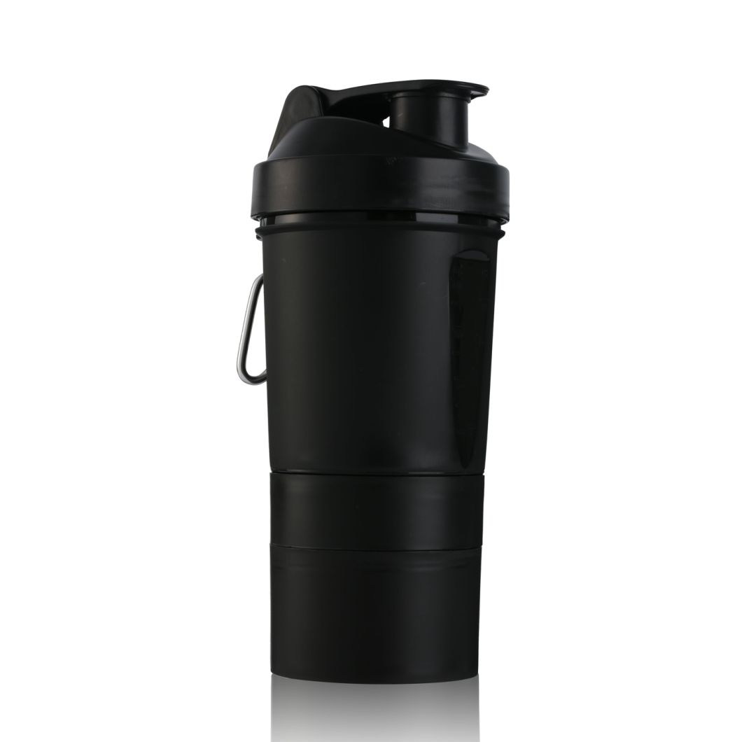 Plastic PP Leak-Proof BPA Free Protein Personalized Shaker Bottles