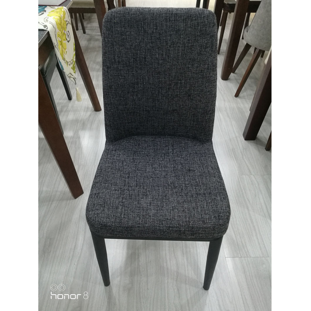 Modern Style Hotel Stainless Steel Frabric Wedding Banquet Chair