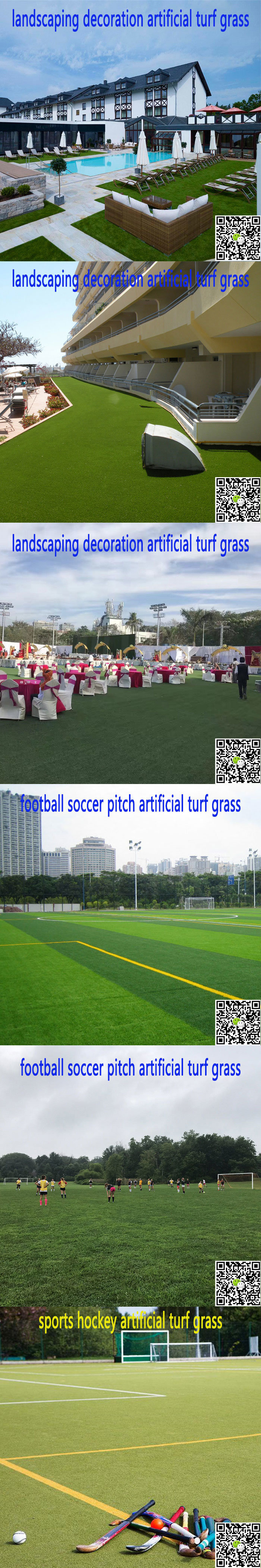 Anti-UV Sports Football Field Soccer Pitch Artificial Grass/Landscaping Garden Decoration Synthetic Turf/Landscape Imitation Fake Lawn Exhibition Carpet Mat