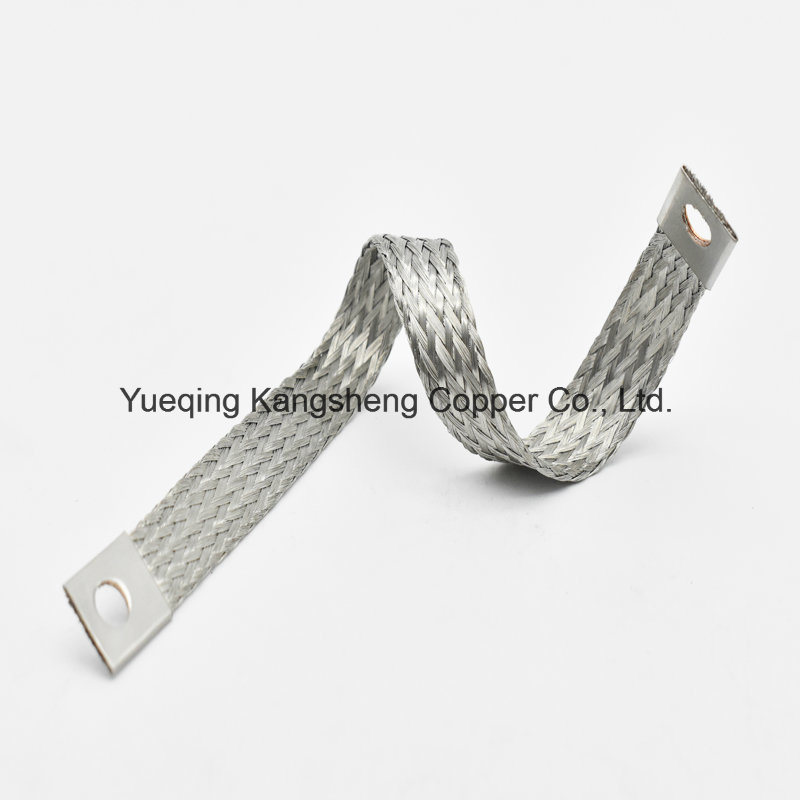 Electrical Flat Braided Copper Bar Ground Strap Wire Copper Braid Products