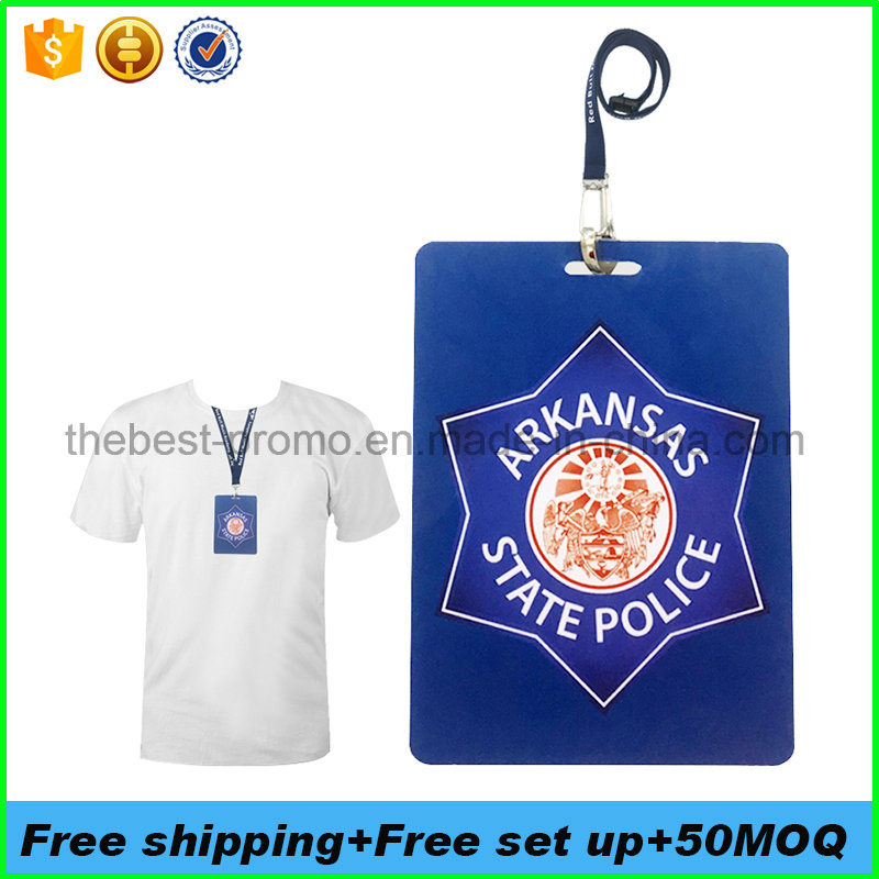 MOQ 20PCS Custom Printing Polyester Neck Lanyard with Imprint Logo