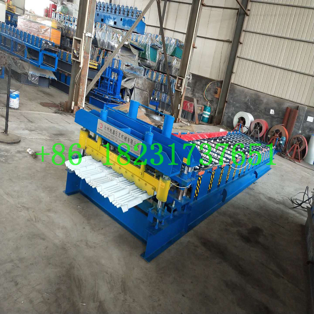 India Hot Sale Galzed Tile Roll Forming Machine