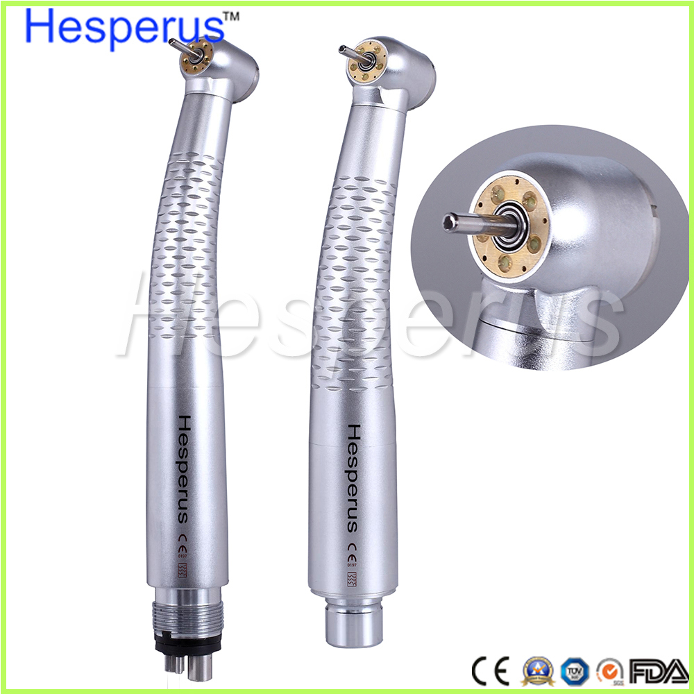 Hesperus 5 LEDs and 5 Sprays LED Generator Air Turbine High Speed Dental Handpiece
