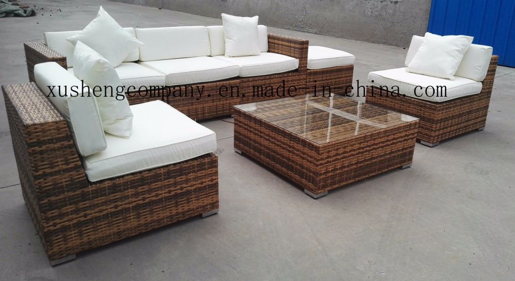 Garden Patio Wicker / Rattan Sofa Set - Outdoor Furniture