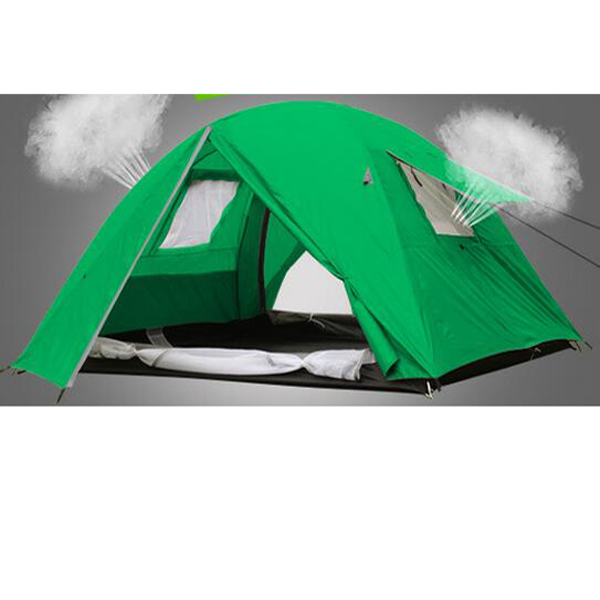 3-4 Person Double Layer Storm Outdoor Camping Hight Quality Tent