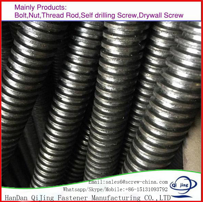 Full Threaded Steel Self Drilling Rock Bolt / Hollow Anchor Bar / Anchor Rods