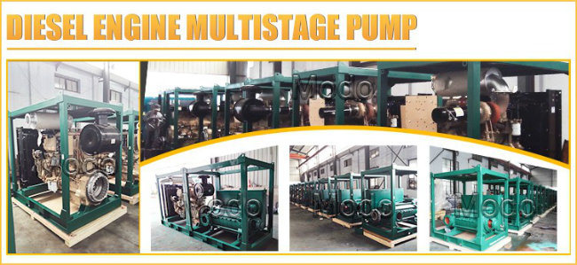 2950rpm High Pressure Centrifugal Horizontal Sea Water Multistage Pump