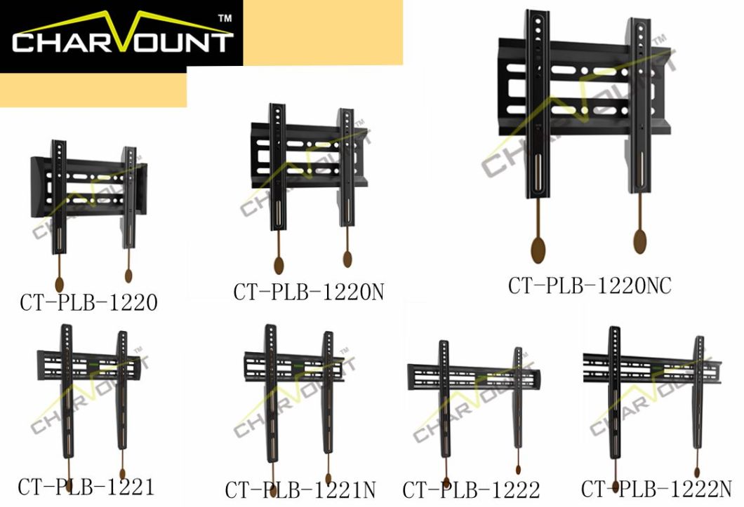 Classic Heavy-Duty Tilt LCD TV Wall Mounts (CT-PLB-1122)