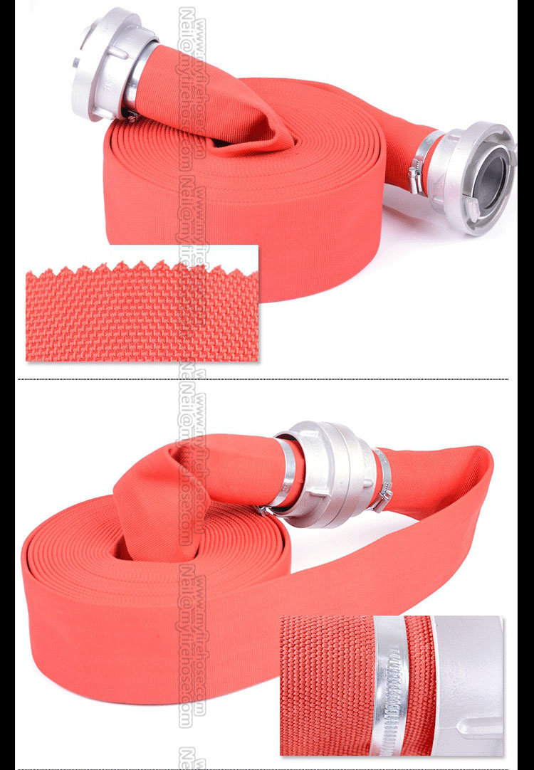 1 Inch Canvas Fire Sprinkler Flexible Hose PVC Pipe