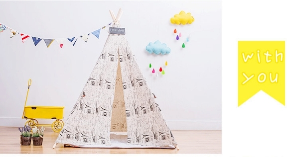 Children Play Tent Indoor Outdoor Teepee Tent