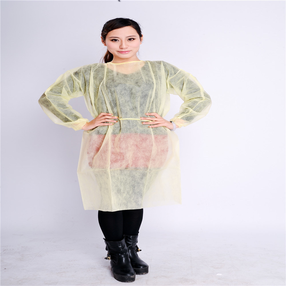 Breathable Polypropylene Isolation Gown Economical Waterproof Surgical Gown