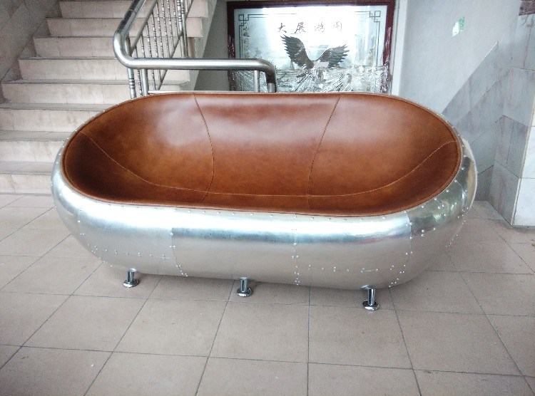 New Design Retro Aluminium Sofa