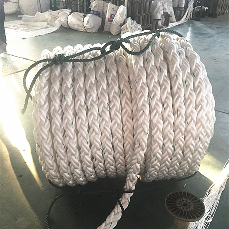 50mm 8 Strands Polypropylene Danline Type Rope