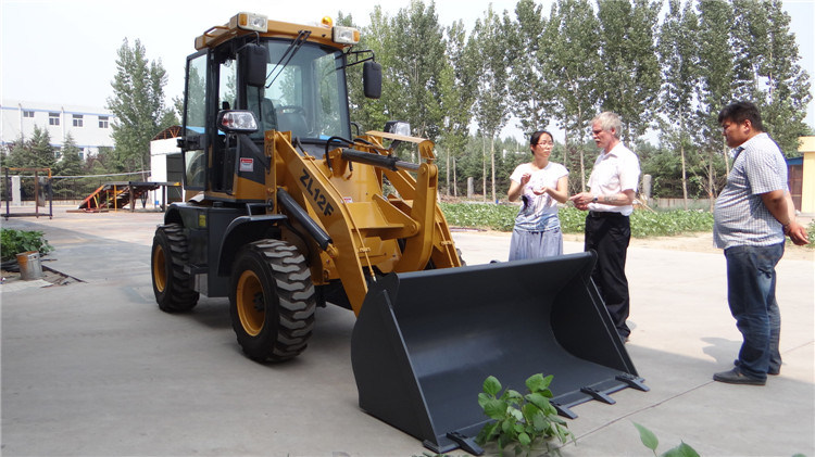 Zl12f Rated Load Mini Hydraulic Wheel Loader Ce Approved