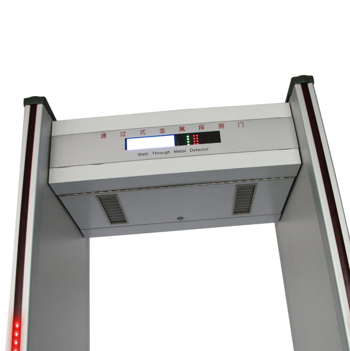 Waterproof Portable Doorframe Walkthrough Metal Detector, 6 Zones Archway Metal Detector Door